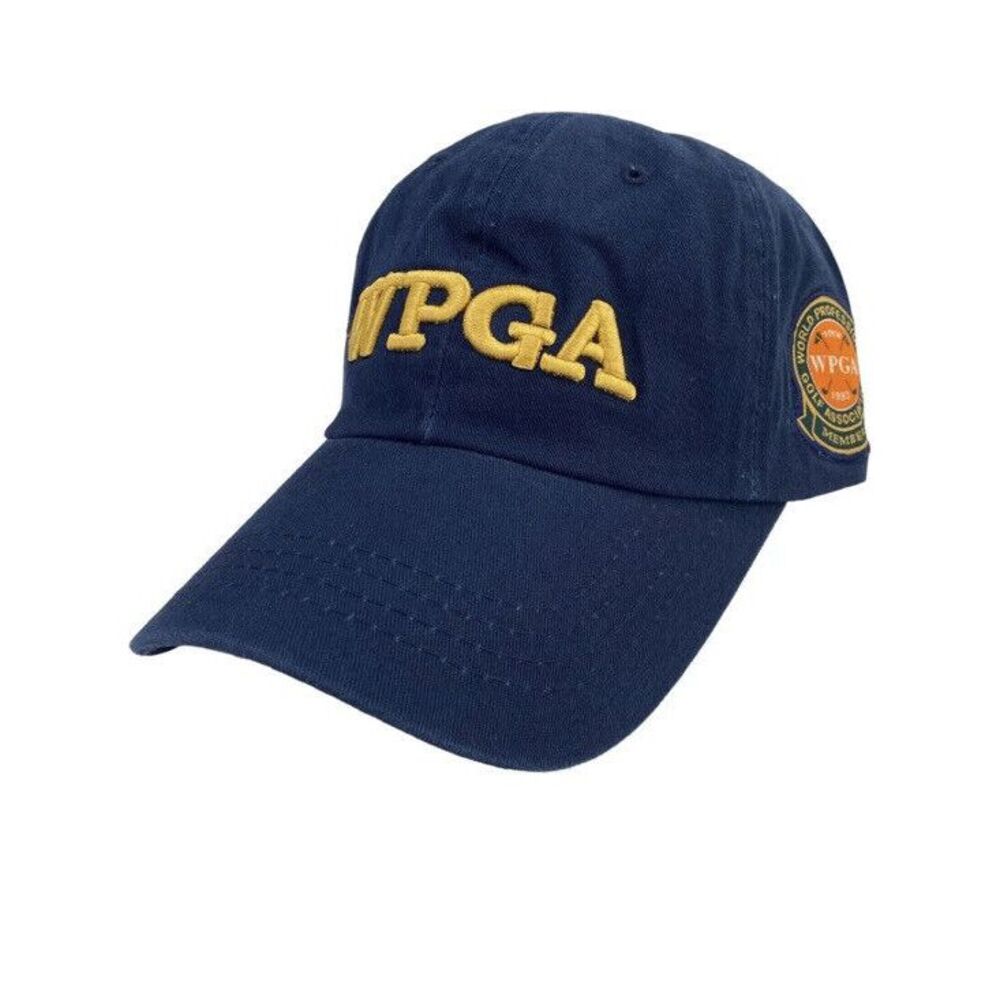 Vintage 1993 WPGA Golf Hat 10th Anniversary Adjustable‎ Strapback Blue Cap NOS